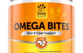 Zesty Paws Omega Bites Skin & Coat Support