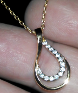 ARTDUO Twisted Mobius Necklace