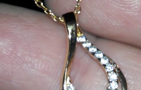 ARTDUO Twisted Mobius Necklace