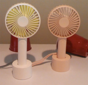 Freewise USB Rechargeable Personal Handheld Fan