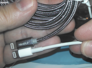 PowerUp Space Grey Lightning Cable