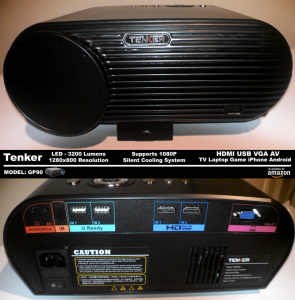 Tenker 3200 LED Projector