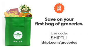 $10 Bonus From Shipt Grocery Delivery Service